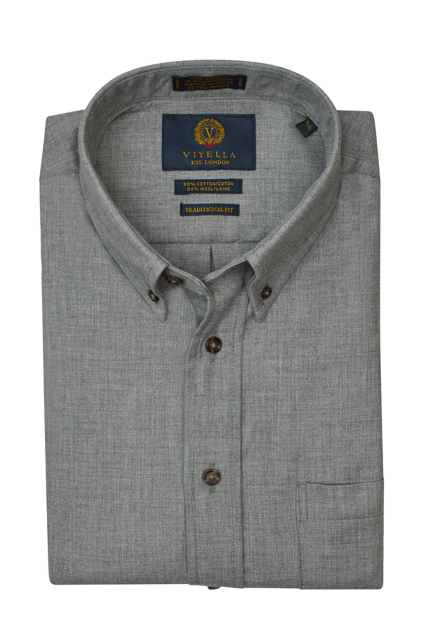 Viyella Classic Solid Made in Canada Sport Shirt (Multiple Color's)