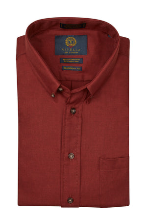 Viyella Classic Solid Made in Canada Sport Shirt (Multiple Color's)