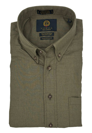 Viyella Classic Solid Made in Canada Sport Shirt (Multiple Color's)
