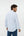 Chemise à manches longues en maille extensible pour homme