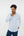 Chemise à manches longues en maille extensible pour homme
