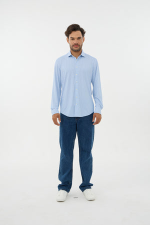 Chemise en maille extensible performante Leo Chevalier