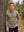 Chemise boutonnée en flanelle marron uni Leo Chevalier