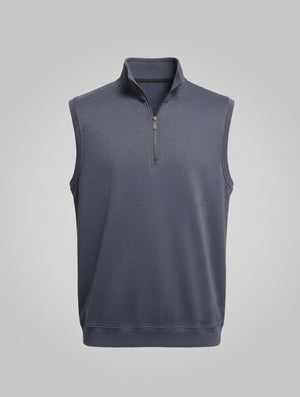 Leo Chevalier 1/4 Zip Textured Vest