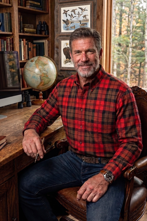 Viyella Paprika Red Made in Canada Plaid Shirt