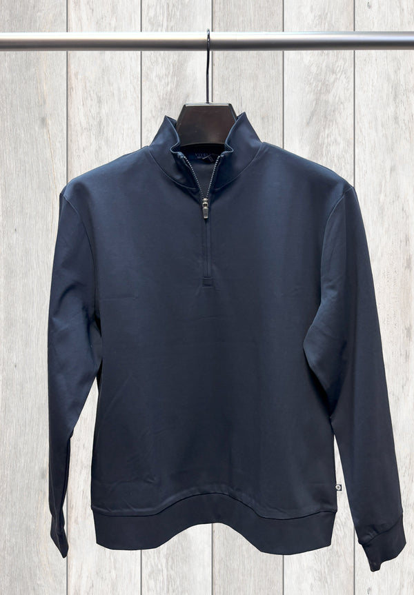 Viyella Pima Cotton 1/4 zip Sweater