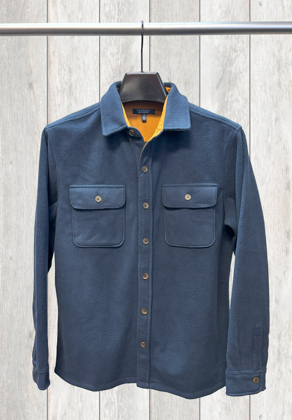 Viyella Mico Fleece Over Shirt