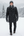Manteau croisé en cachemire mélangé pour hommes Manteau boutonné 