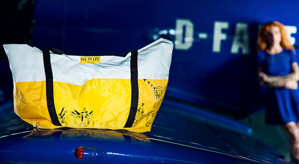 Sac à la vie Airlie Sac de plage Noir 