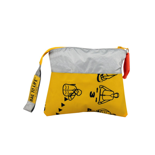 Bag to Life Amenity Kit Silver- toiletry bag