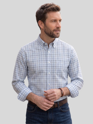 Viyella Made in Canada Long Sleeve Checkered Shirt