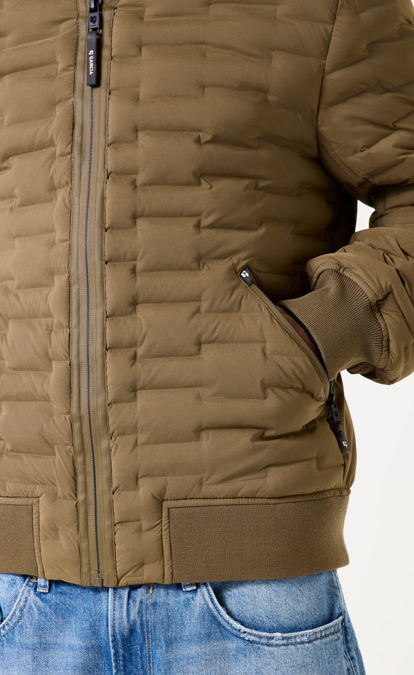 Garcia Green Lightly Padded Puffer Jacket