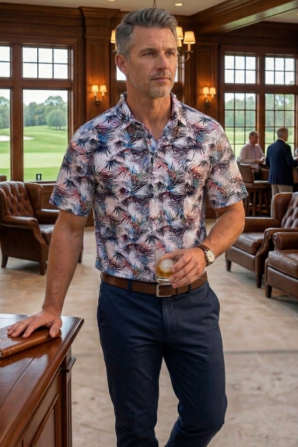 Leo Chevalier Coastal Fescue Polo