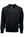 Pull polo basique en laine Baruffa de Viyella avec bordure en daim
