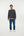 Leo - Pull homme col rond en coton et acrylique à texture bicolore