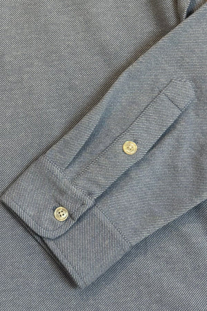 Pull polo à manches longues à chevrons Viyella
