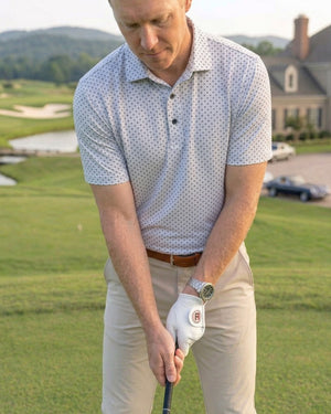 Leo Chevalier Bayfront Foulard Print Polo