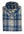 Viyella Made in Canada Blue and Beige Linen Blend Shirt