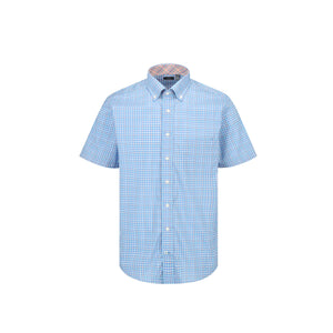 Leo Chevalier 100% Cotton Non-Iron Multi Check Shirt