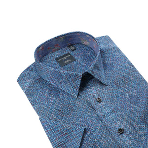 Leo Chevalier 100% Cotton Non Iron Multi Dot Print