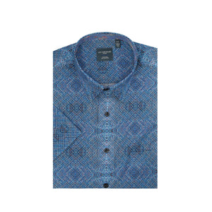 Leo Chevalier 100% Cotton Non Iron Multi Dot Print
