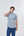 Chemise sans repassage 100 % coton à pois bleus Léo Chevalier
