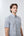 Chemise Leo Chevalier infroissable gris imprimé losanges