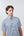 Chemise sans repassage 100 % coton à pois bleus Léo Chevalier