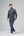 Navy Multi Flower Print 100% Cotton Non-Iron Shirt