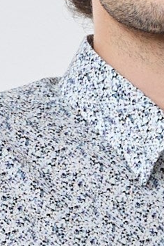 Chemise imprimée Leo Chevalier Multi Splatter infroissable