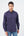 Chemise violette sans repassage Leo Chevalier
