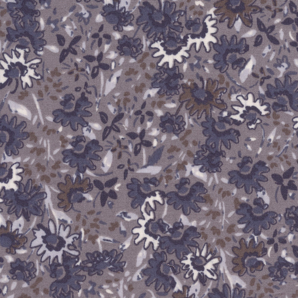 Leo Chevalier Grey Floral Print Non Iron Shirt