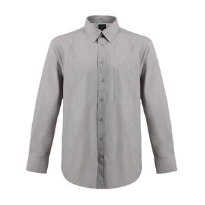 Chemise habillée Leo Chevalier 100 % micro polyester teinté en plumes