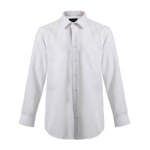 Chemise habillée Leo Chevalier 100 % micro polyester teinté en plumes