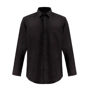 Chemise habillée Leo Chevalier 100 % micro polyester teinté en plumes