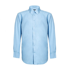 Chemise habillée Leo Chevalier 100 % micro polyester teinté en plumes