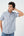 Leo Chevalier Blue and Beige Check Non Iron Shirt