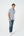 Leo Chevalier Blue and Beige Check Non Iron Shirt