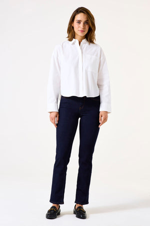 Jean Celia taille haute coupe droite Garcia 