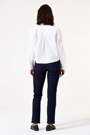 Jean Celia taille haute coupe droite Garcia 
