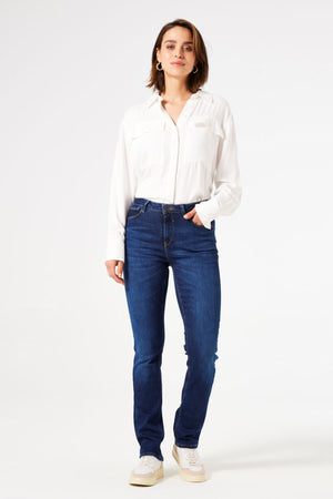 Jean Celia taille haute coupe droite Garcia 