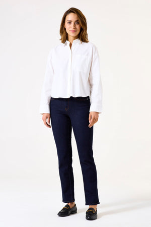 Jean Celia taille haute coupe droite Garcia 