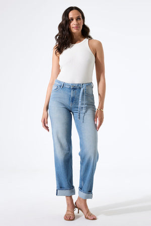 Celia Fit Jean droit taille haute