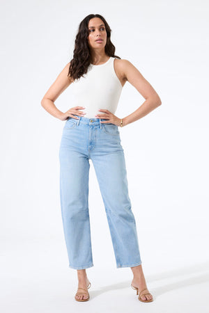 Garcia Chyla Barrel Fit Jean taille haute