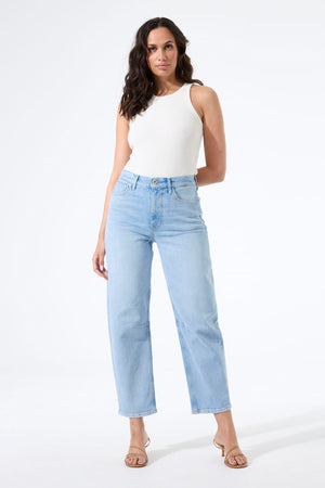 Garcia Chyla Barrel Fit Jean taille haute