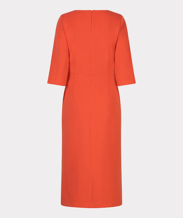 EsQualo Knot Detail Midi Dress