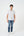 Leo Chevalier Grey Abstract Print Non-Iron Shirt