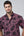 Leo Chevalier Large Red Print Non-Iron Shirt