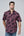 Leo Chevalier Large Red Print Non-Iron Shirt