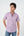 Leo Chevalier Mauve Print Non-Iron Shirt